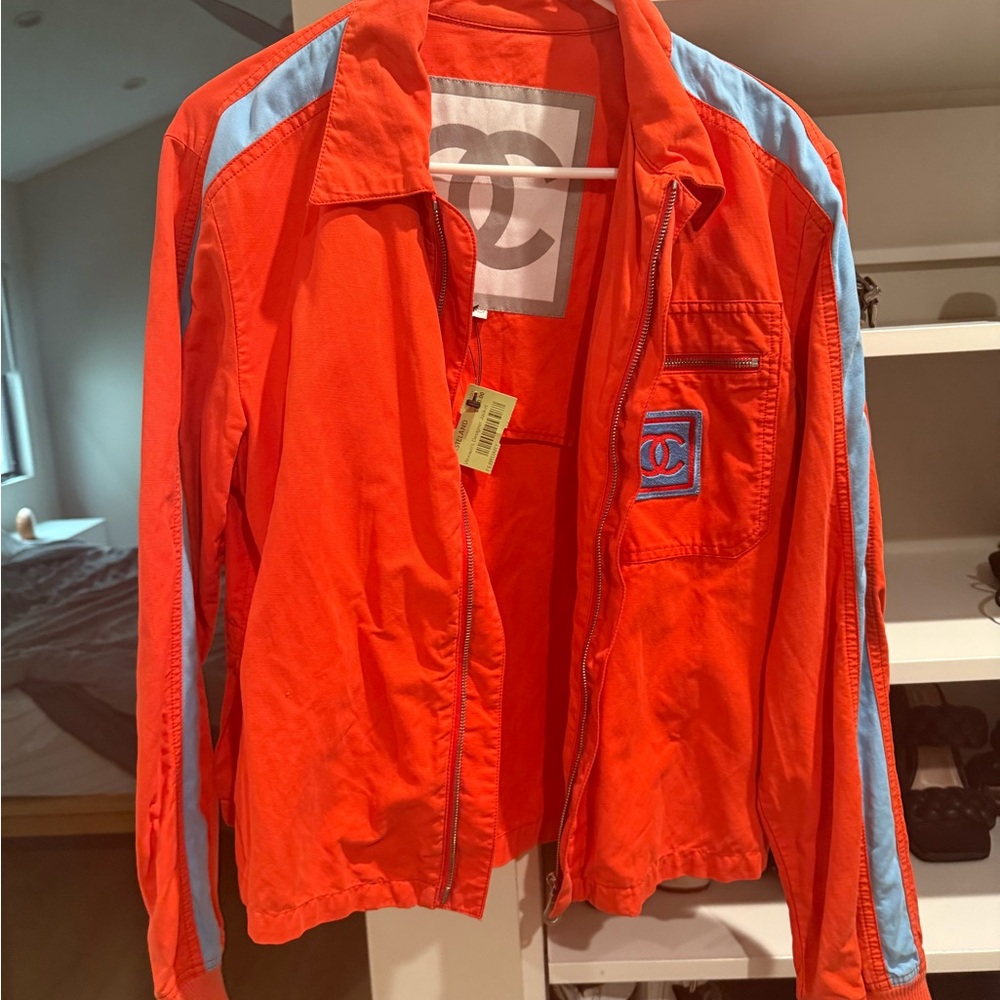 Chanel Vibrant Orange Jacket